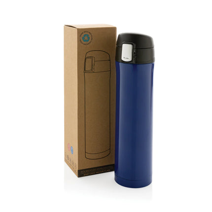  stainless steel drinkware with secure lid