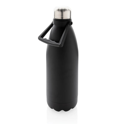 Large 1.5L recycled stainless steel vacuum bottle from XD Collection