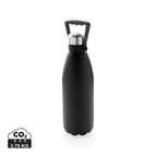 Recycled Stainless steel / black / 35.5 x ø 10.5 cm