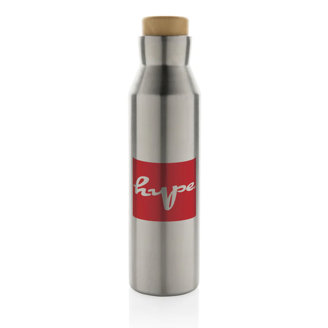 XD Collection Gaia RCS certified recycled stainless steel vacuum bottle