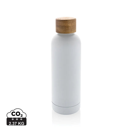 Recycled stainless steel vacuum bottle by XD Collection