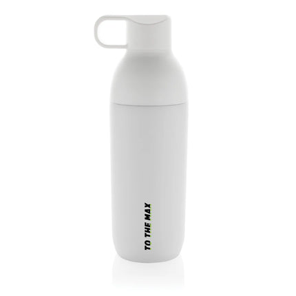  reusable drinkware with a sleek design and screw-top lid.