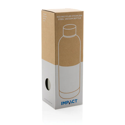 Recycled stainless steel impact vacuum bottle from XD Collection