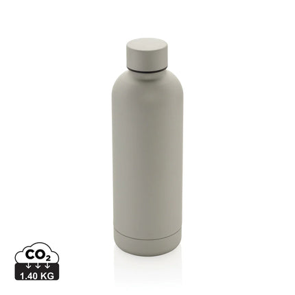 Recycled stainless steel impact vacuum bottle from XD Collection