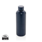 Recycled Stainless steel / blue / 22.5 x ø 7.4 cm