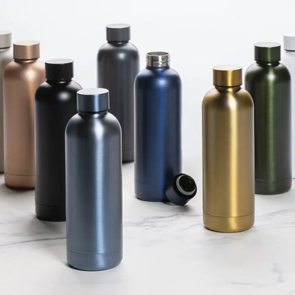 Recycled stainless steel impact vacuum bottle from XD Collection