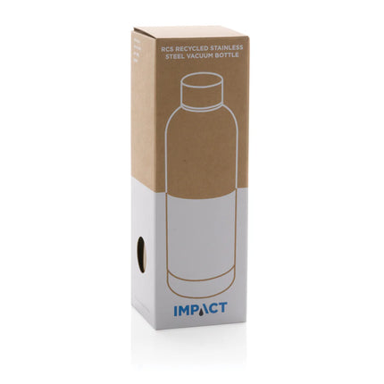 Recycled stainless steel impact vacuum bottle from XD Collection