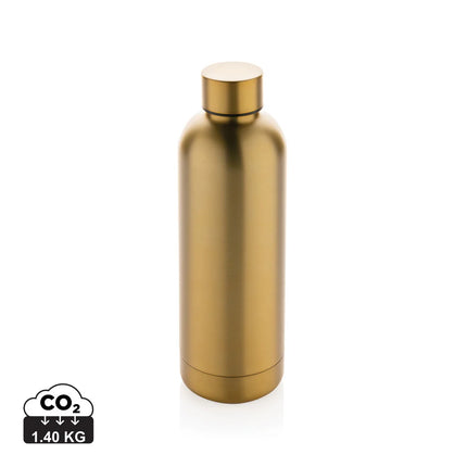 Recycled stainless steel impact vacuum bottle from XD Collection