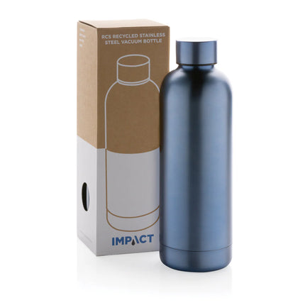 Recycled stainless steel Impact vacuum bottle by XD Collection