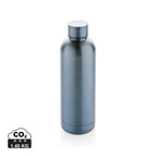 Recycled Stainless steel / light blue / 22.5 x ø 7.4 cm