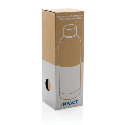 Recycled stainless steel impact vacuum bottle from XD Collection