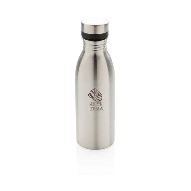 Recycled stainless steel deluxe water bottle by XD Collection