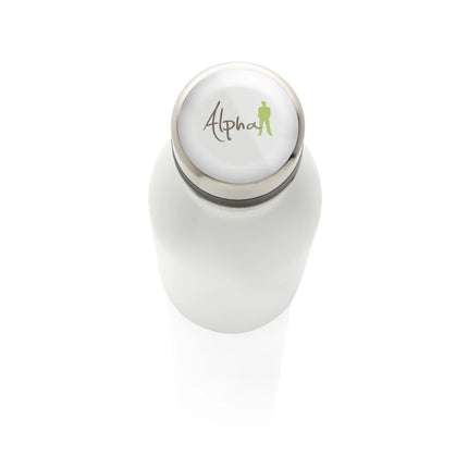 Recycled stainless steel deluxe water bottle from XD Collection