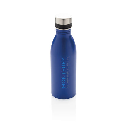 Recycled stainless steel deluxe water bottle by XD Collection