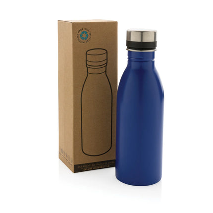 Recycled stainless steel deluxe water bottle from XD Collection