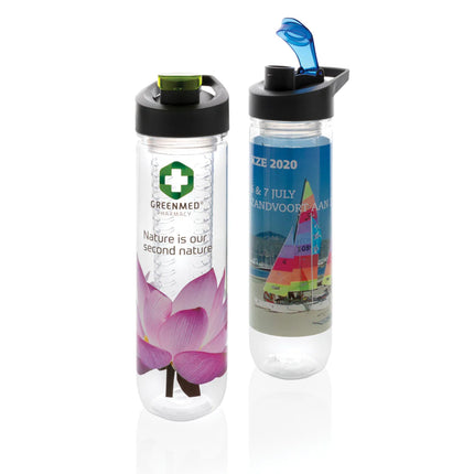 XD Collection water bottle with infuser for fresh flavored drinks