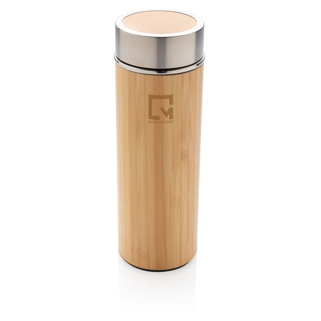  stylish drinkware with insulated double-walled design for hot and cold beverages.