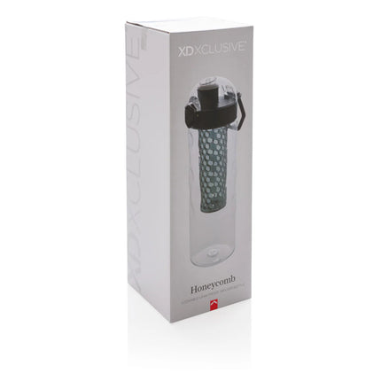 XD Xclusive honeycomb lockable leak-proof infuser bottle for drinks