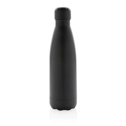 Solid color stainless steel vacuum bottle