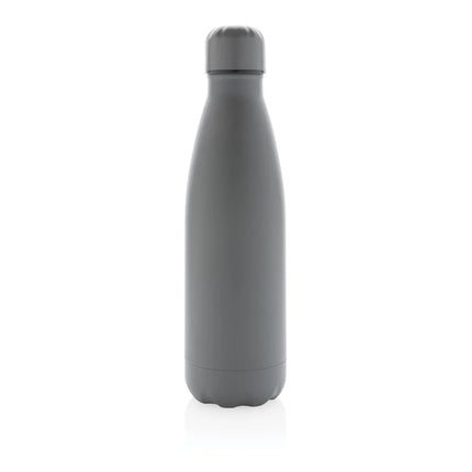 Solid color stainless steel vacuum bottle