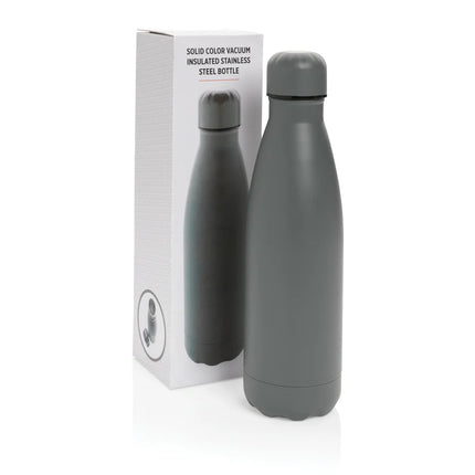 Solid color stainless steel vacuum bottle by XD Collection