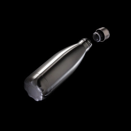 Stainless steel vacuum-insulated bottle from XD Collection