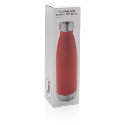 Stainless steel vacuum-insulated bottle from XD Collection