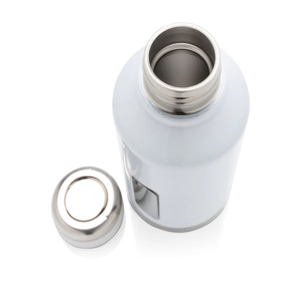  stainless steel drinkware for hot and cold beverages.