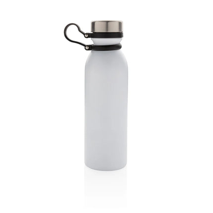 Copper vacuum-insulated drinkware bottle with carry loop from XD Collection