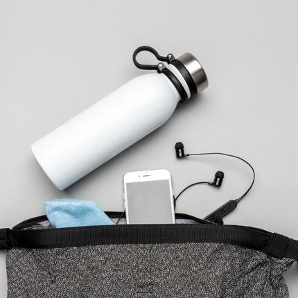 Copper vacuum insulated drinkware bottle with carry loop by XD Collection