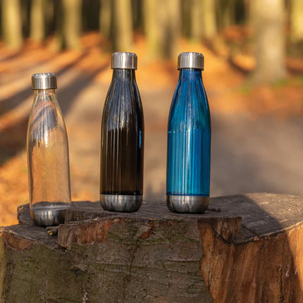 Leakproof water bottle with stainless steel lid from XD Collection