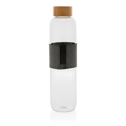 Borosilicate glass bottle with bamboo lid from XD Collection