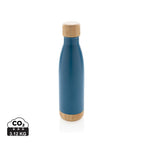 Stainless steel,Bamboo / blue / 7 x 7 x 27 x ø 7 cm