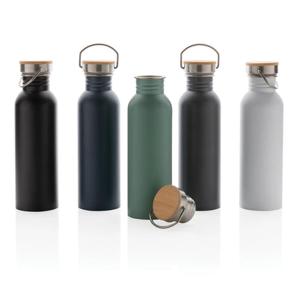  featuring a sleek design and eco-friendly bamboo top.