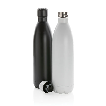 Solid color stainless steel vacuum bottle