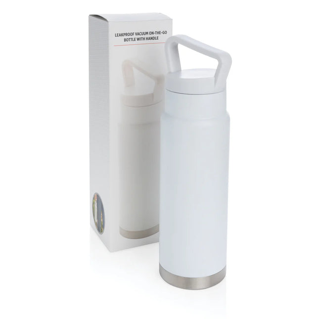 Leakproof XD Collection vacuum on-the-go bottle with handle