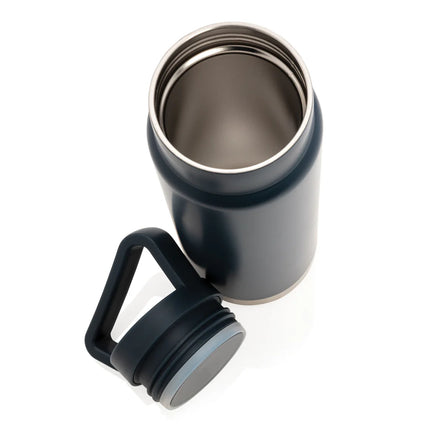 Leakproof vacuum on-the-go drinkware bottle with handle from XD Collection