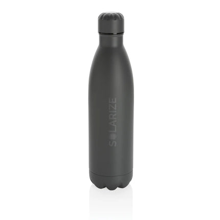 Solid color stainless steel vacuum bottle