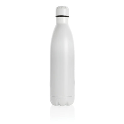  insulated design and screw-top lid.