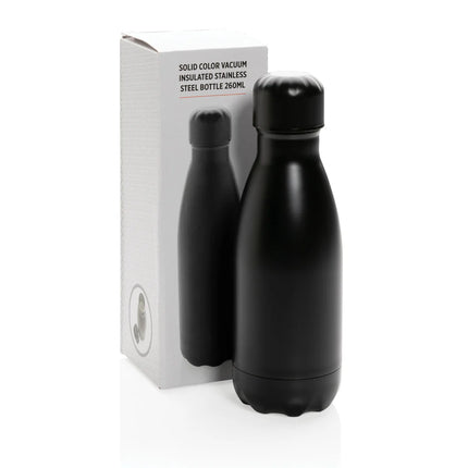 Solid color stainless steel vacuum drinkware bottle by XD Collection