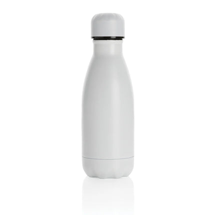 Solid color vacuum stainless steel 260ml bottle from XD Collection