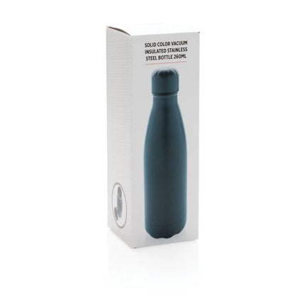 Solid color stainless steel vacuum bottle by XD Collection