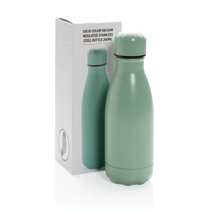 Solid color stainless steel vacuum bottle by XD Collection