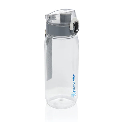 XD Collection Yide RCS recycled PET 600ml leakproof lockable water bottle