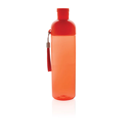 600ml Impact RCS recycled PET leakproof water bottle from XD Collection
