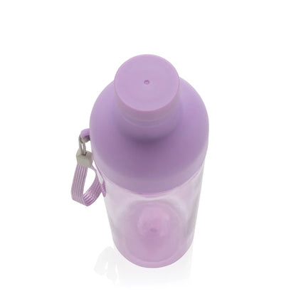  600ml impact RCS drinkware with secure screw cap and transparent design.