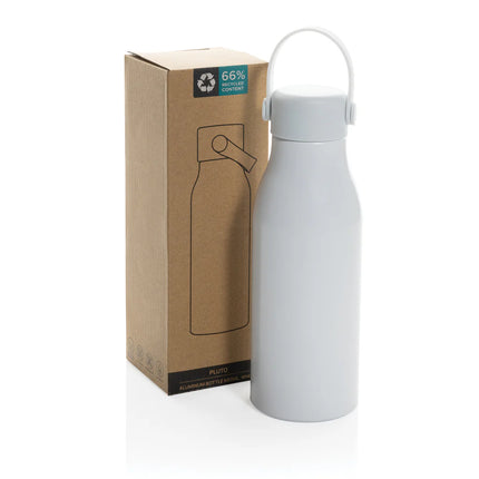 Pluto RCS certified recycled aluminium 680ml drinkware bottle from XD Collection