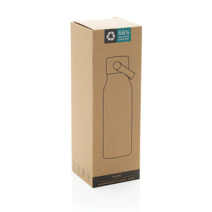 XD Collection Pluto RCS certified recycled aluminium 680ml drinkware bottle