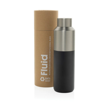 XD Collection Fluid RCS certified recycled steel water bottle