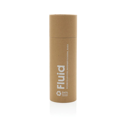 XD Collection Fluid RCS certified recycled steel water bottle